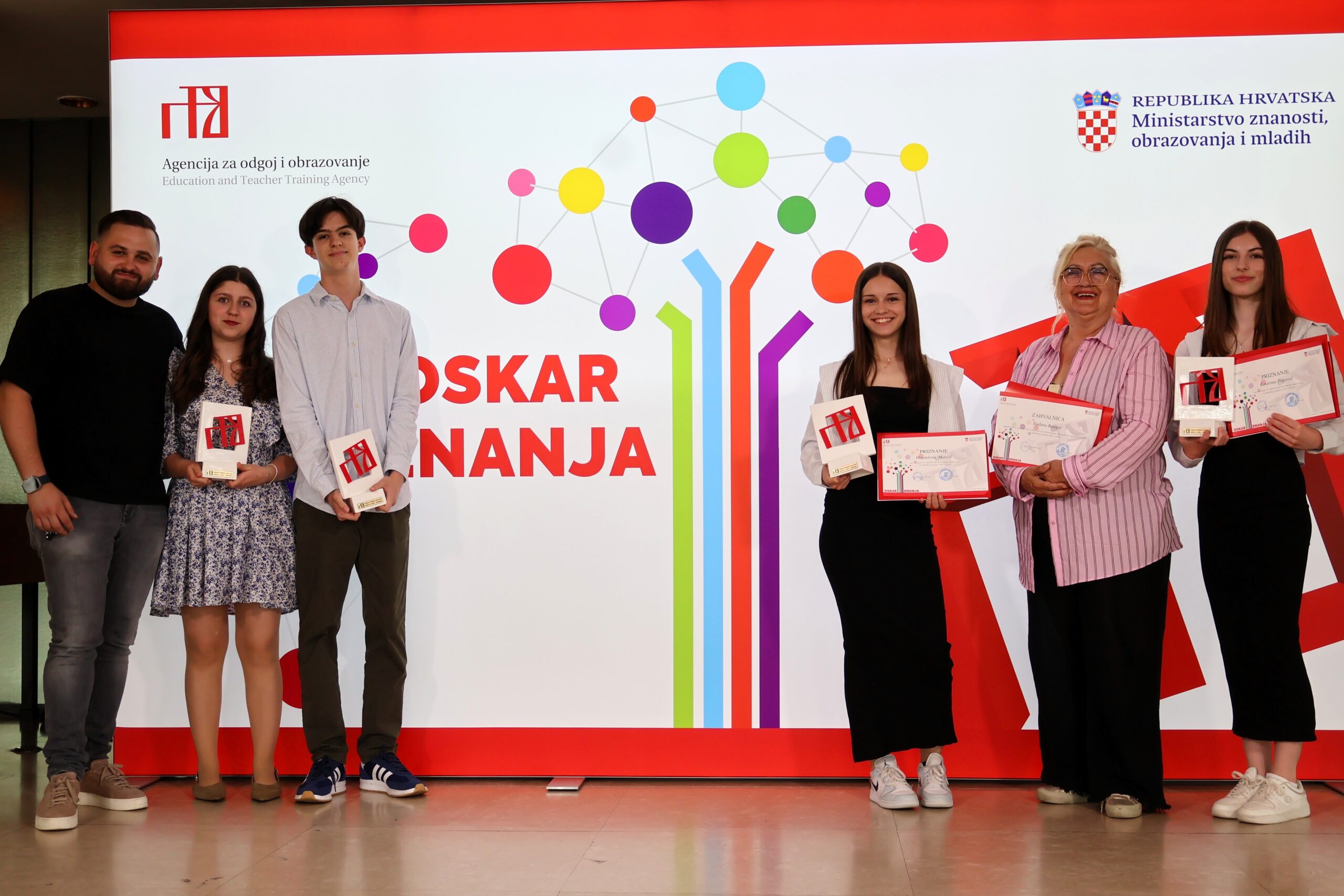 Oskari znanja za četvero križevačkih učenika