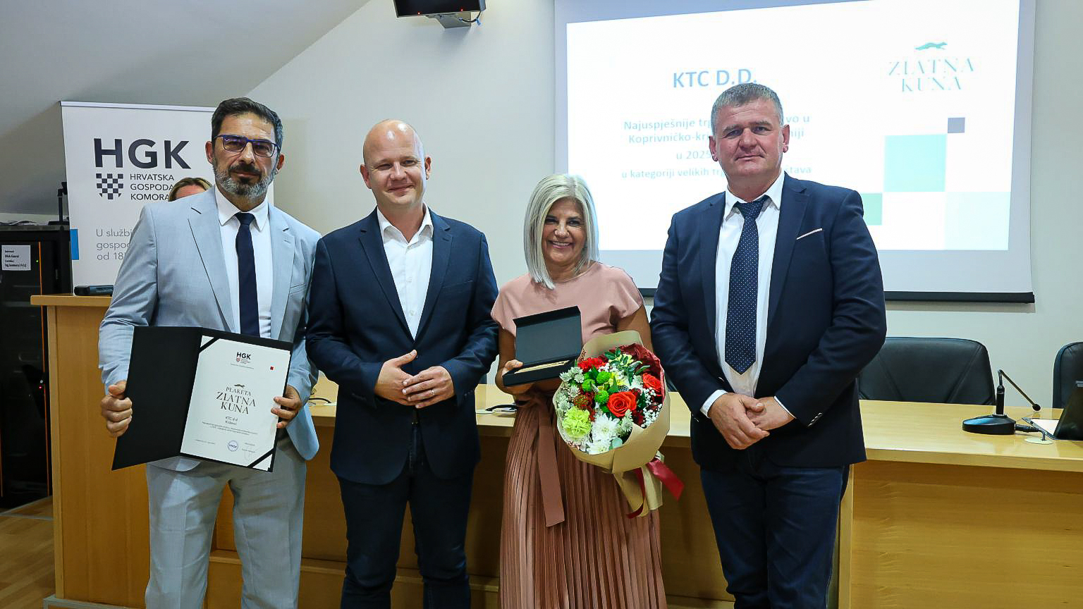 KTC-u uručena Zlatna kuna: Ljudi su temelj našeg uspjeha